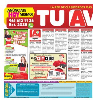 Tu Aviso MIÉRCOLES 15 DE JULIO DE 2026