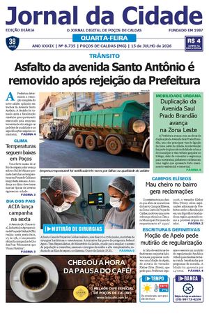 Jornal da Cidade 15 de julho de 2026