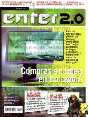 REVISTA ENTER COLOMBIA #2-104 AUG2007
