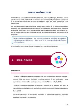 Metodologías Activas