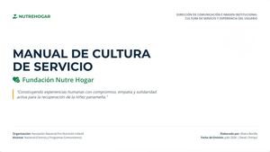Manual De Cultura De Servicio Fundación Nutre Hogar (1)