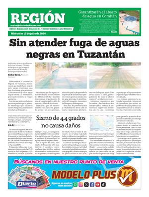 Region Miércoles 15 De Julio 2026