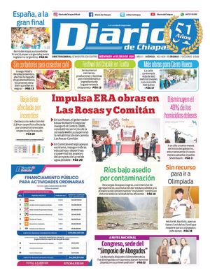 Portada, Miércoles 15 De Julio De 2026