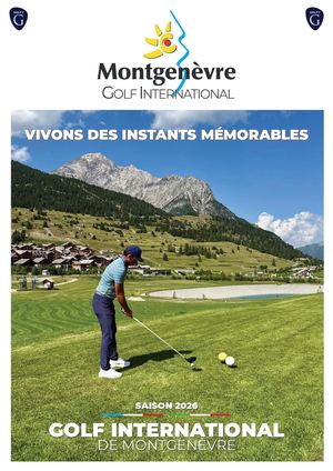 Brochure Golf 2026