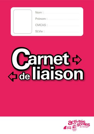 Carnet de liaison 2026