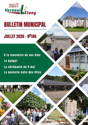 Bulletin Municipale N°146 Verneuil L'Étang 07-26