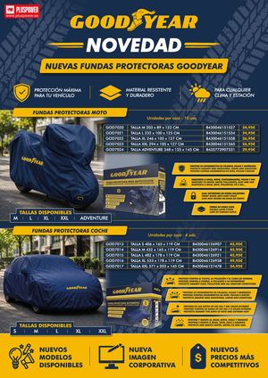 Goodyear Fundas Protectoras de Coche y Moto