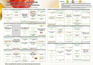 Menus Juillet Août 2026 ALSH