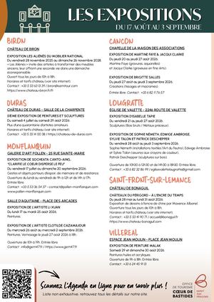 Expositions Du 17 Août Au 3 Septembre 2026 (1)