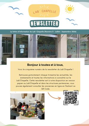 Newsletter Lab'chapelle