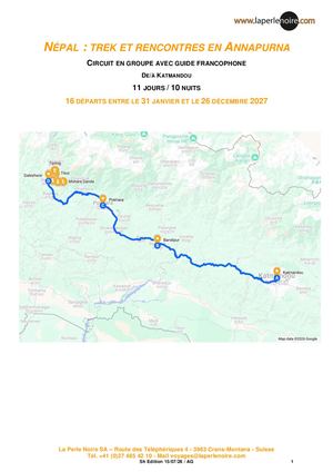Trek Et Rencontres En Annapurna 2027