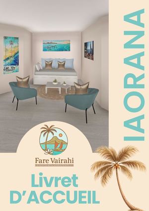 Livret D'accueil Fare Vairahi