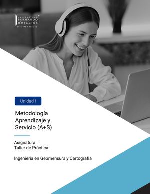 U1 Metodología Aprendizaje Y Servicio (A+s)