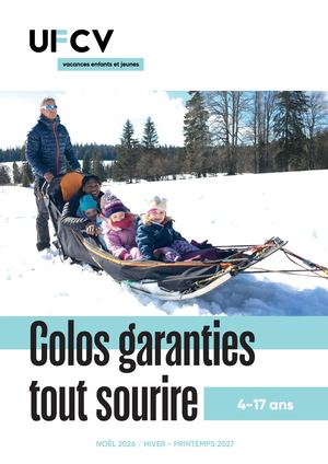 UFCV - Catalogue VEJ Hiver 2026 2027