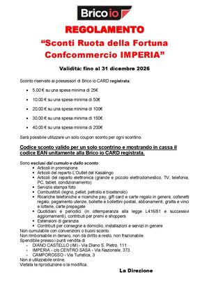 Reg_Ruota Confcommercio Imperia 2026