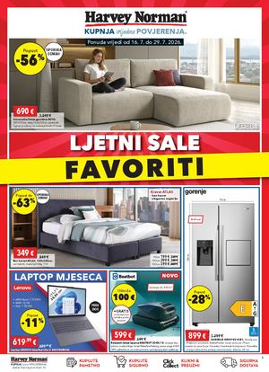 Ljetni sale | Favoriti | Katalozi | Harvey Norman