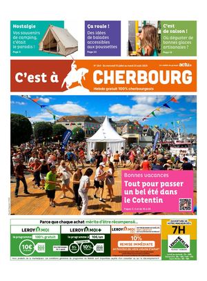 C'est à Cherbourg du 15 juillet 2026