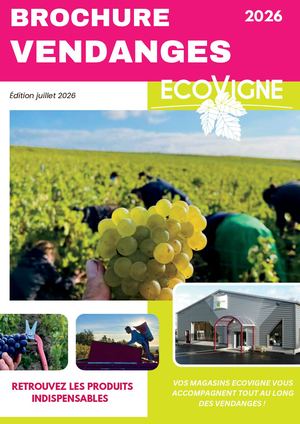 Brochure Vendanges Ecovigne 2026 Vf