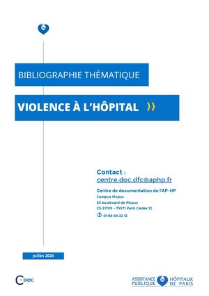 2026 Violence Hopital