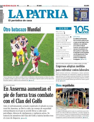 Portada 15 de julio del 2026