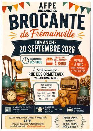 2026 Brocante Frémainville