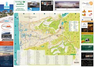 Neufchatel Hardelot Pl 50x70 Pli 3 Avec Pistes Cyclables