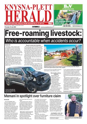 Knysna Plett Herald 15 July 2026