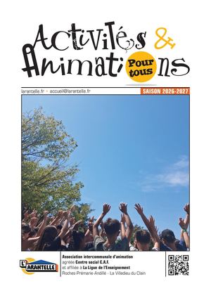 Plaquette26 27 Activités L ARANTELLE