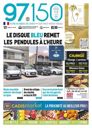 Journal le 97150 - Edition du mardi 14 juillet 2026 - N°1025