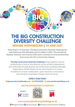 The Big Construction Diversity Challenge 2027 Flyer