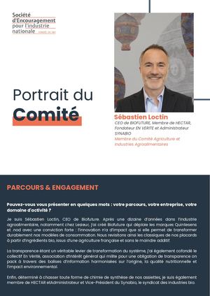 Portrait Comité Sébastien Loctin