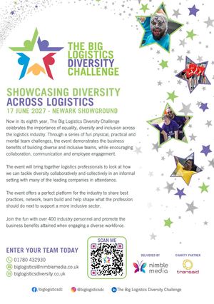 The Big Logistics Diversity Challenge 2027 Flyer