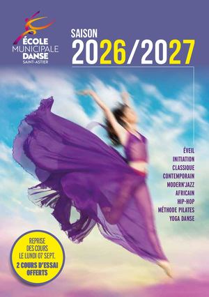 Ecole De Danse 2026 2027