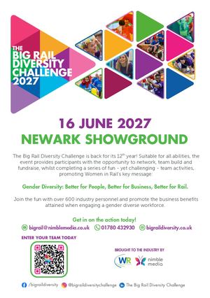 The Big Rail Diversity Challenge 2027 Flyer