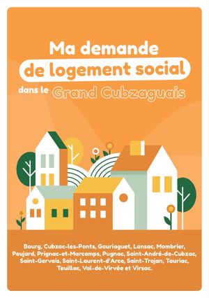 Guide - Ma demande de logement sociale dans le Grand Cubzaguais