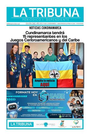 Diario 15 De Julio De 2026 Edición 2362