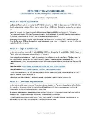 Reglement Quizz Cen26 Cao