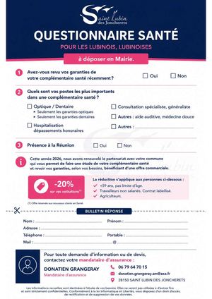 Questionnaire Santé