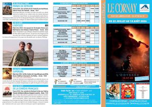 Programme ciné août 26