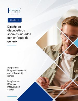 U2-S5 Diseño De Diagnósticos Sociales Situados Con Enfoque De Género