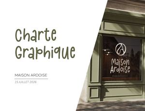 Charte Graphique - Maison Ardoise