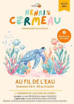 Programme Alsh éTé 2026 Semaines 3 & 4 Juillet
