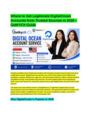 The 15 Best Places To Buy Pva Digital Ocean Accounts