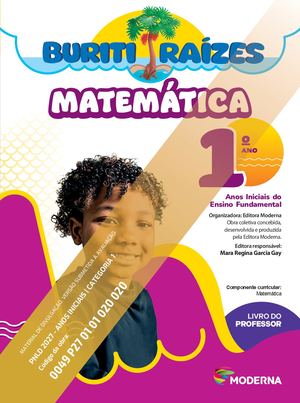 Livro Buriti mais matemática 1° ano professor
