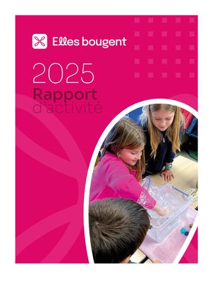 Rapport d'activité Elles Bougent 2025