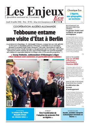 LES ENJEUX ECO N°942