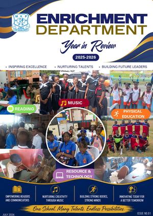 Enrichment Department Year In Review