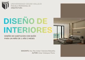 Brown And Beige Modern Interior Design Presentation