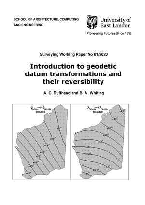 1. Material U2-S4 Introduction To Geodetic