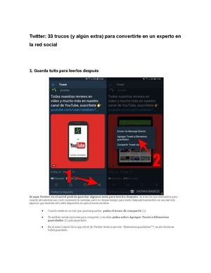 Twitter 33 Trucos